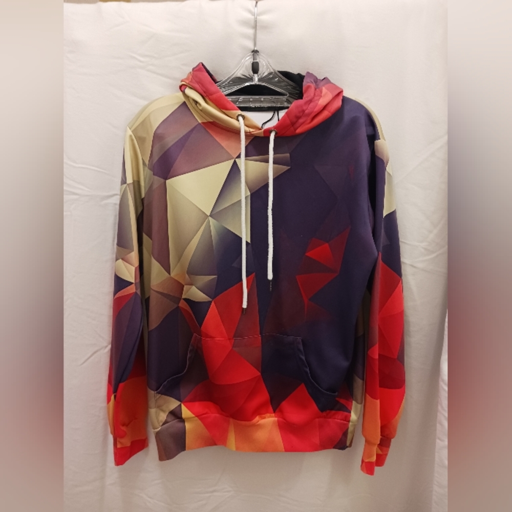 Mr Bao long and miss go triangle print sweatshirt